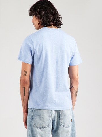 Lyle & Scott Футболка 'Heather' в Синий