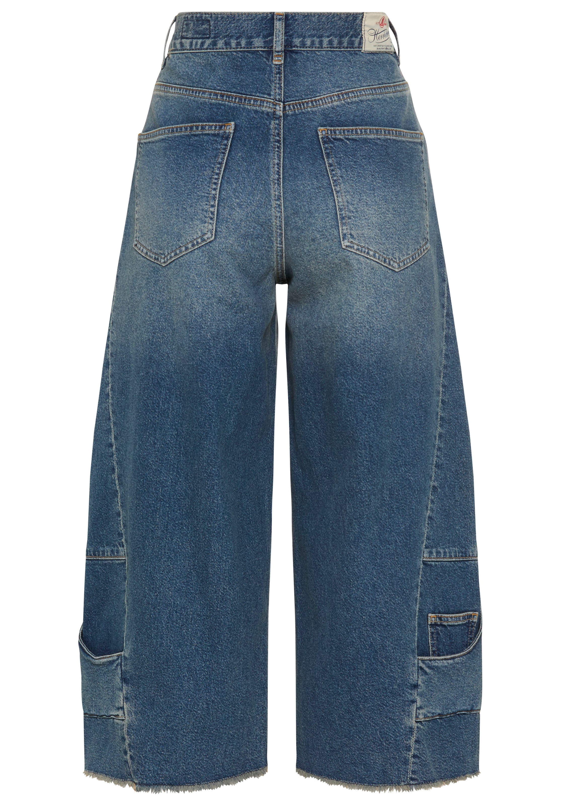 Herrlicher Wide Leg Jeans in Blau