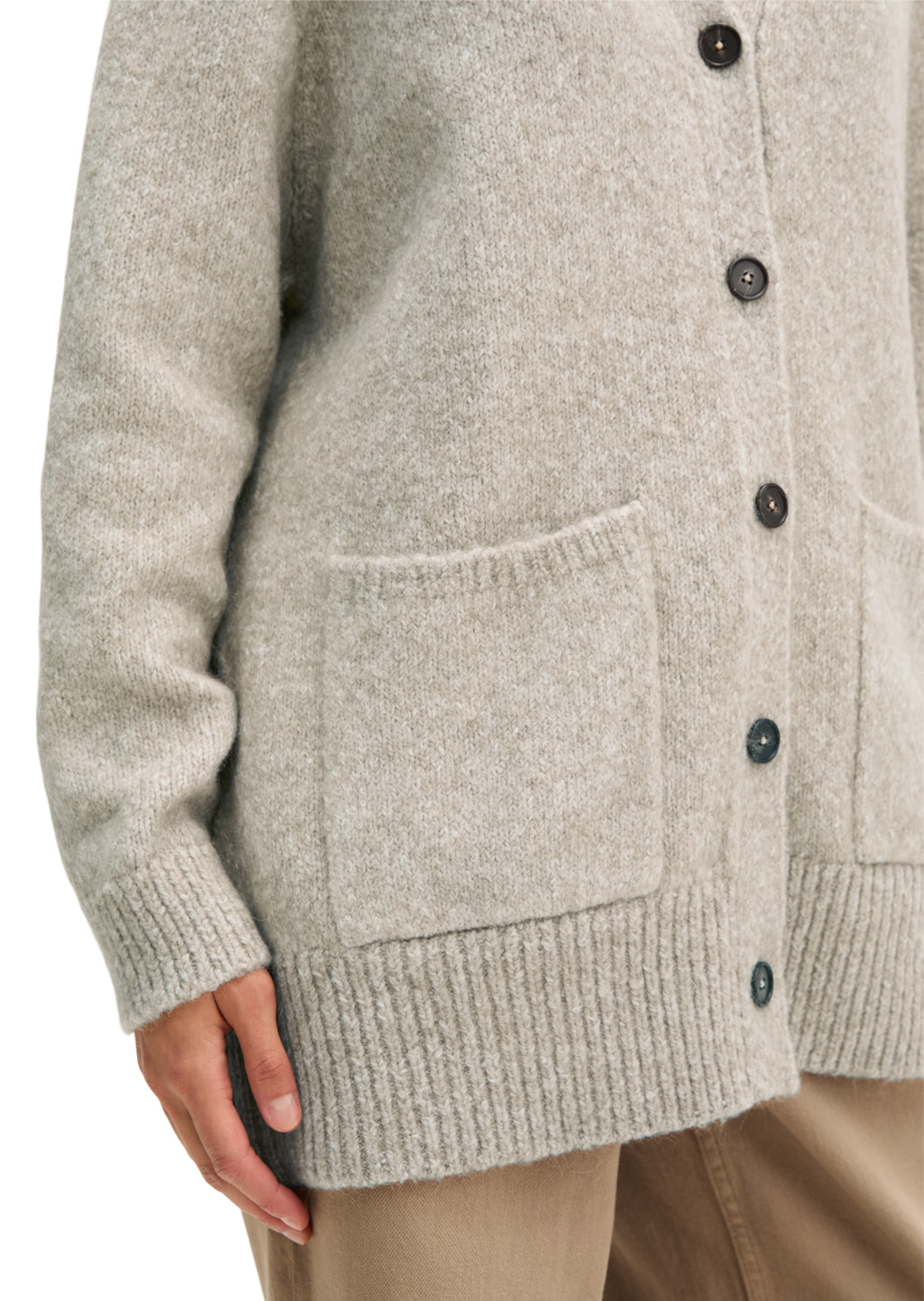 Marc O'Polo Strickjacke in Braun