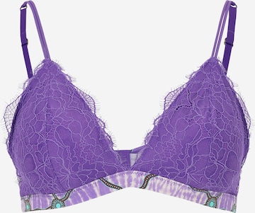 LOVE StoriesTrokutasti Grudnjak 'Hazel' - ljubičasta boja: prednji dio