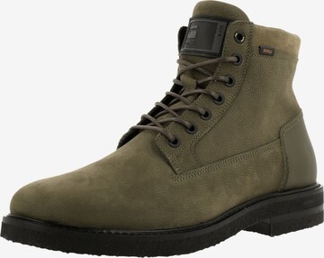 G-Star RAW Lace-Up Boots 'Cormac' in Green: front