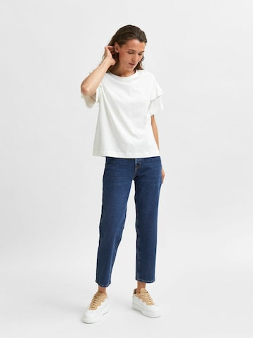 SELECTED FEMME Regular Jeans 'Lyda' in Blauw