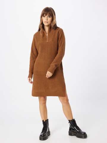 Kaffe Knitted dress 'Lioa' in Brown: front