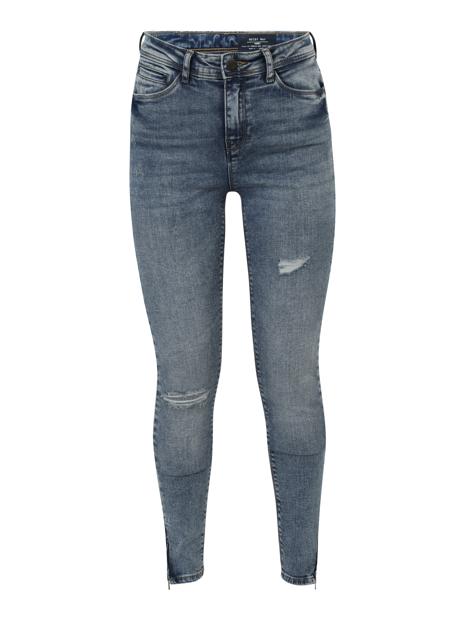 Donna sq7nB Noisy May Tall Jeans KIMMY in Blu Fumo 