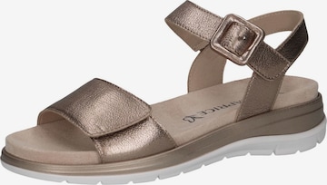 CAPRICE Sandale in Braun: Vorderseite