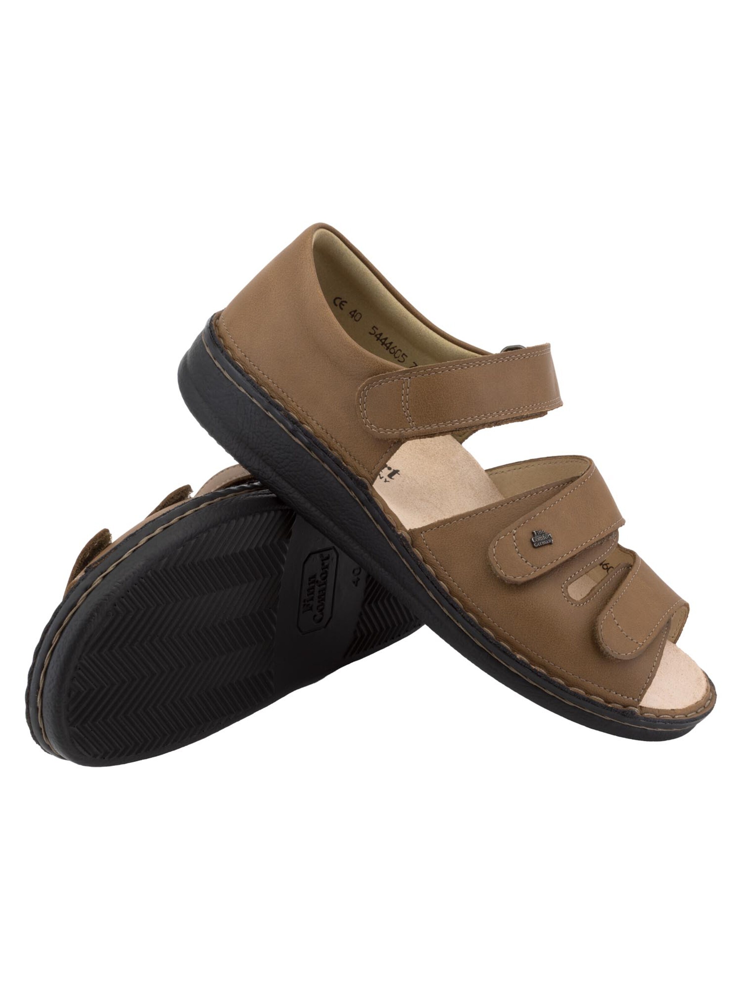 Finn Comfort Sandalen 'Baltrum' in Bruin