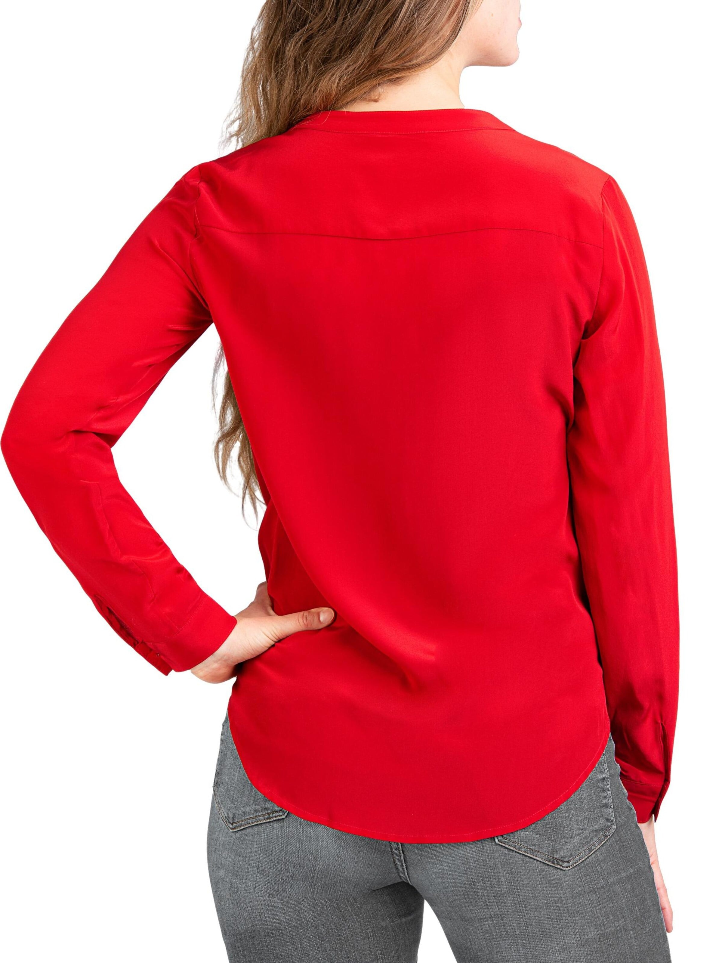 Camicia da donna 'Seidenbluse Nobicetta' di Posh Gear in rosso