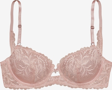 LASCANA T-shirt Bra in Pink: front