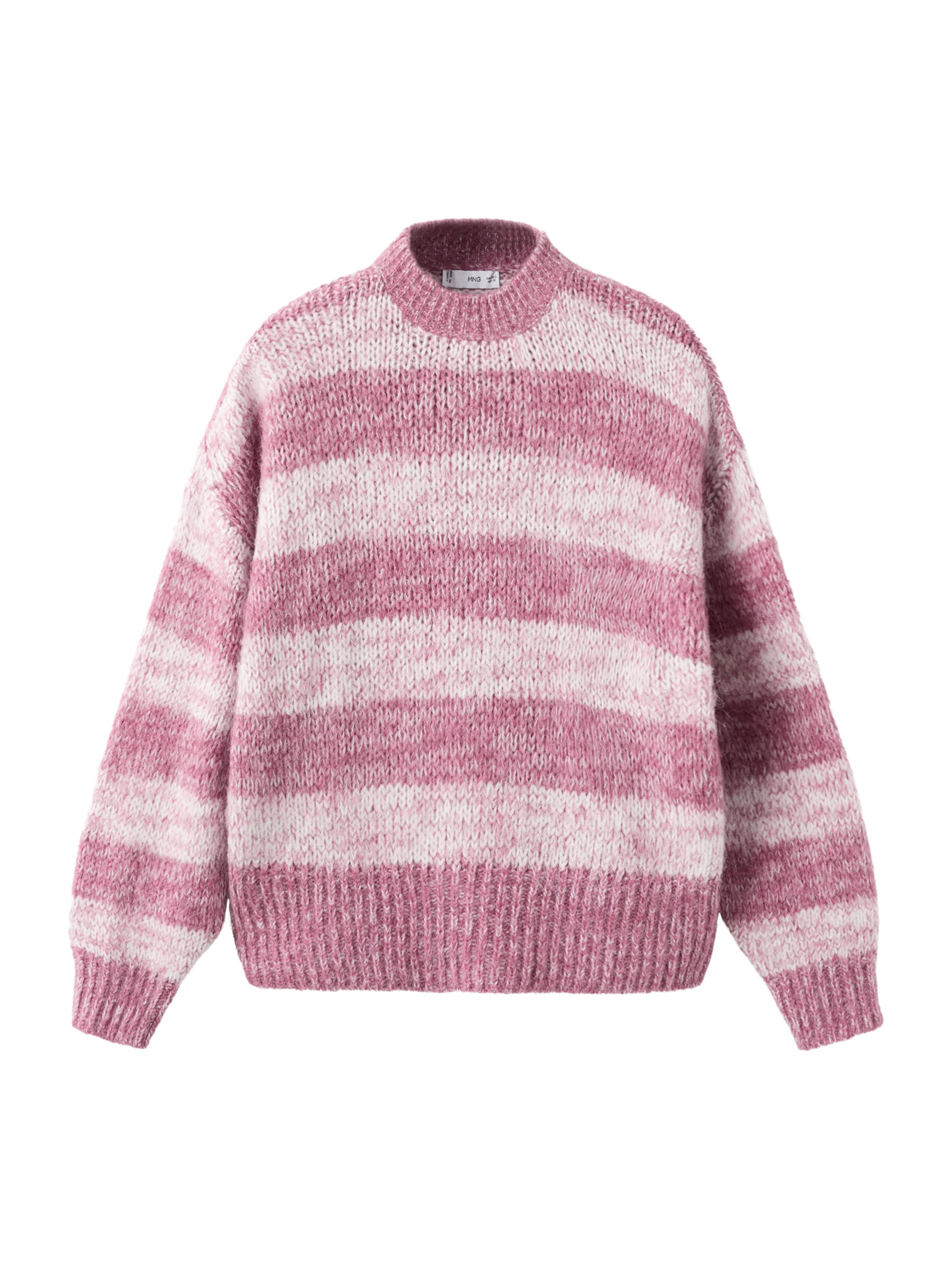Pullover extra large 'Sunyside' di MANGO in rosa: frontale