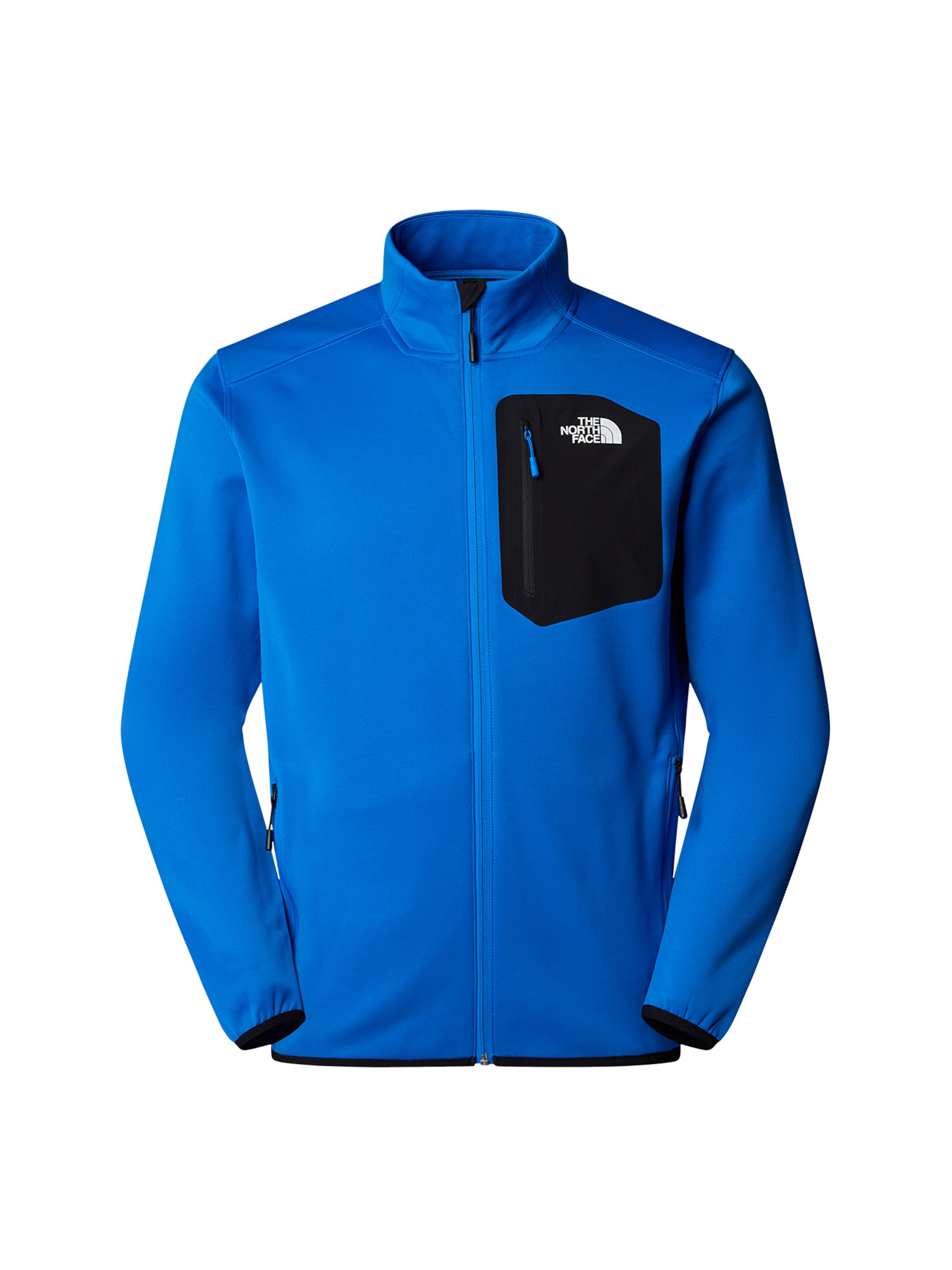 THE NORTH FACE Funktionsfleecejakke i blå: forside