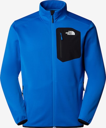THE NORTH FACE - Casaco de velo funcional em azul: frente