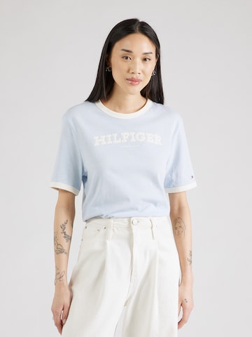 TOMMY HILFIGER T-Shirt in Blau: predná strana