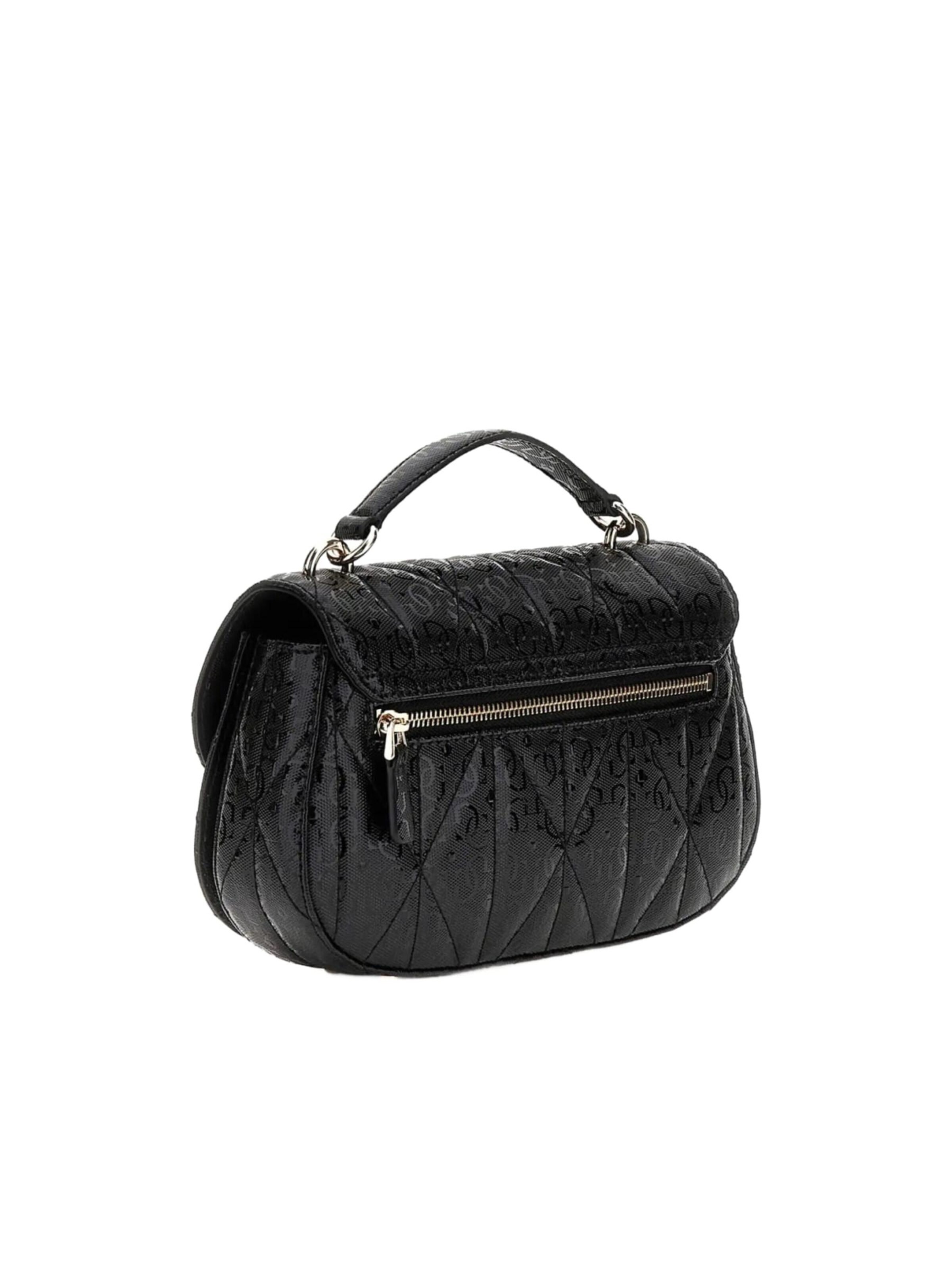GUESS Sac à bandoulière 'Guess Sac Bandoulière Betula Satchel Black' en One Size en noir, Vue avec produit