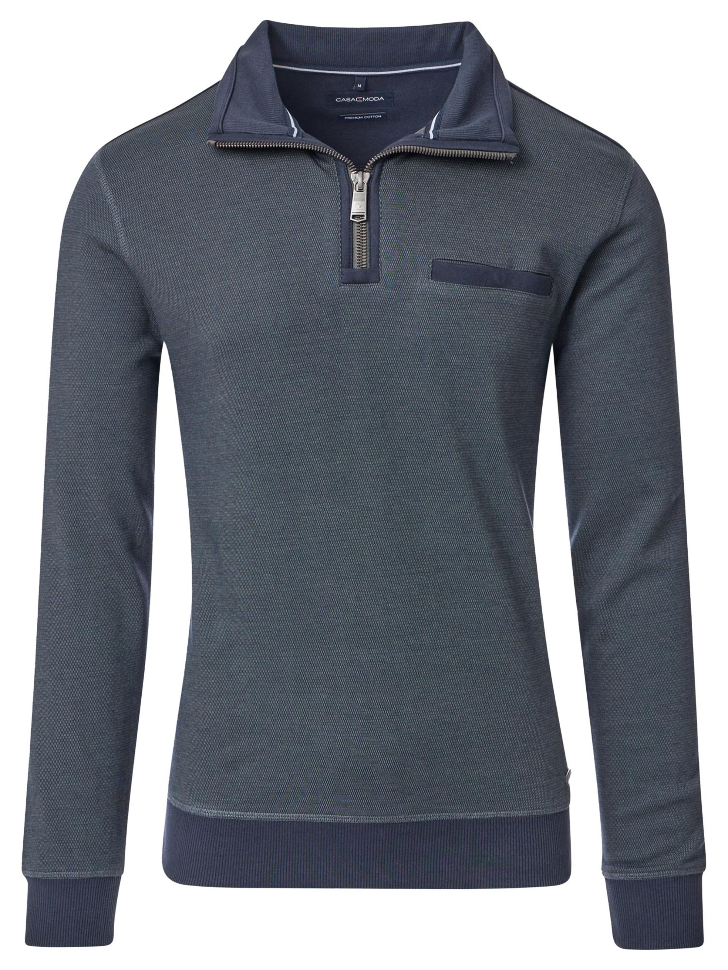 CASAMODA Sweatshirt 'Basic'‌‌‌‌‌‌‌‌ in Grün: Vorderseite