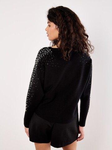 Pull-over Apricot en noir