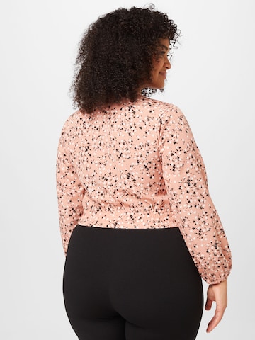 ABOUT YOU Curvy Blouse 'Rika' in Pink