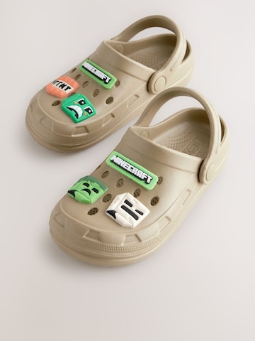 Next Nyitott cipők 'Minecraft' - bézs