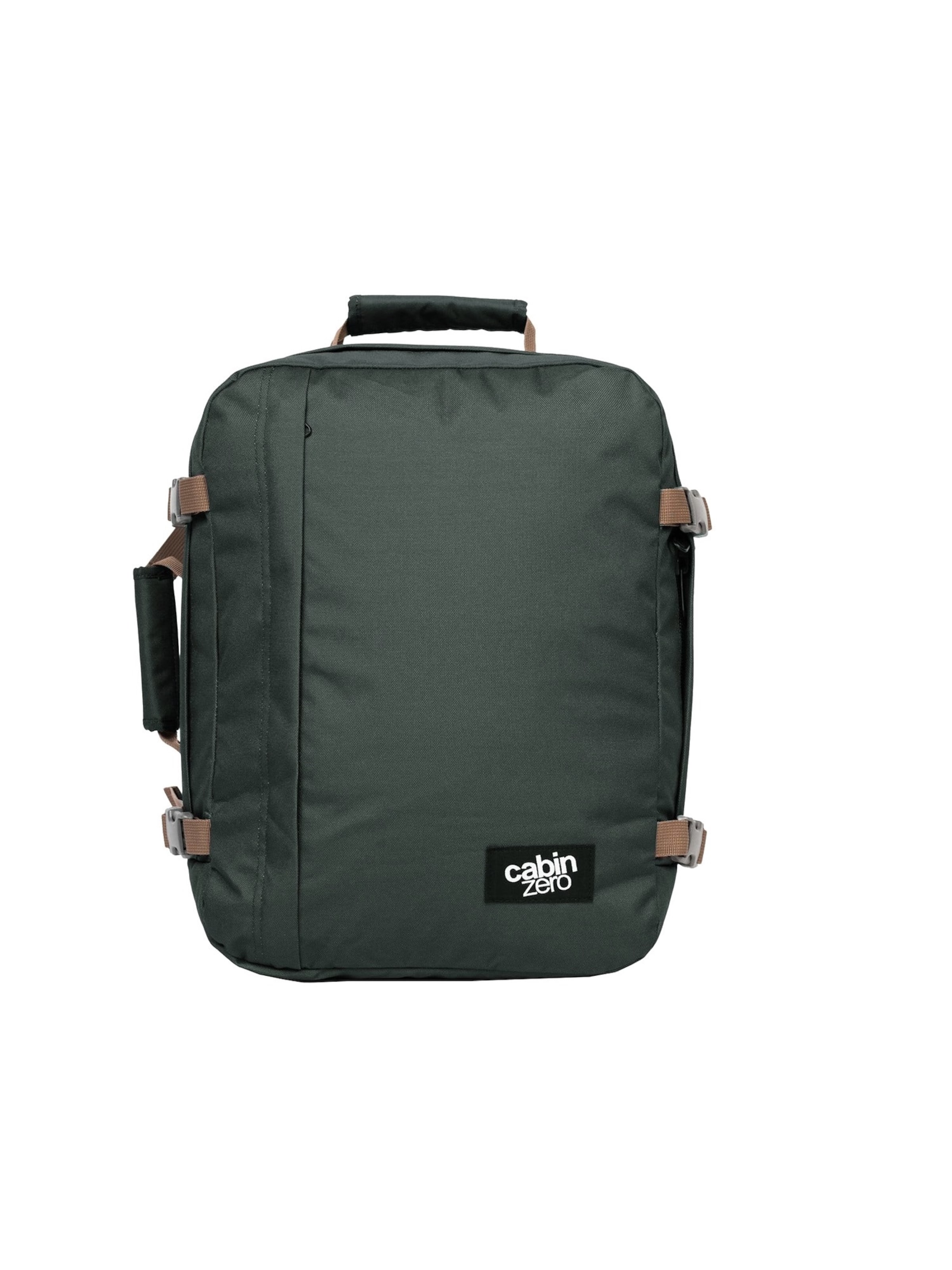 cabin zer Rucksack 'Zaino'‌‌‌ in Grün: Vorderseite