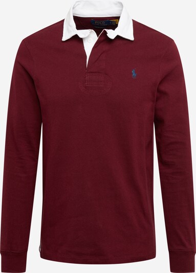 Tricou POLO RALPH LAUREN pe roșu vin / alb, Vizualizare produs