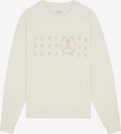 Scalpers Sweater majica veličine XS u ecru/prljavo bijela / zlatna, Pregled proizvoda