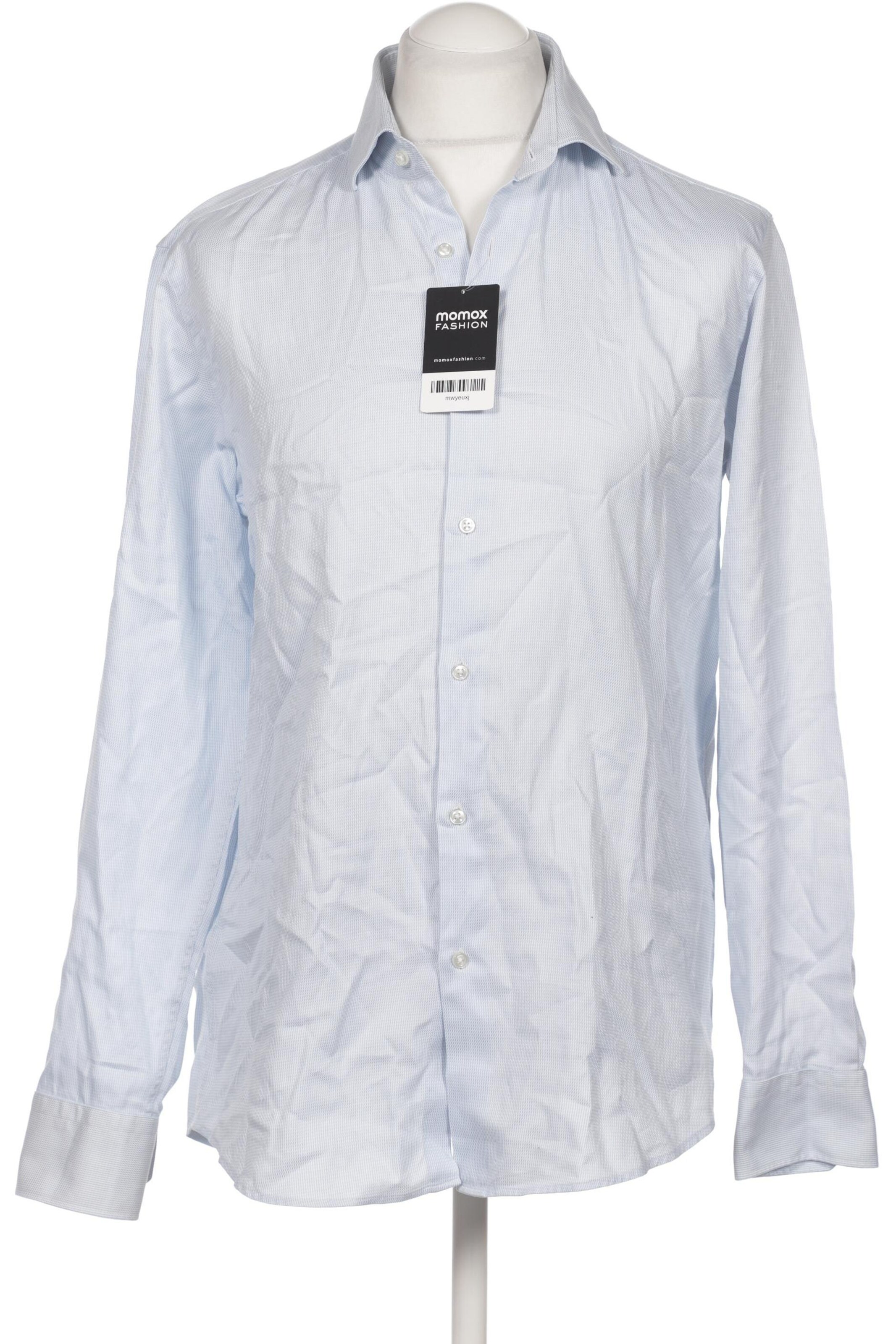 HUGO Button Up Shirt in L in Blue: front
