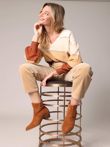 Pull-over 'LODINA' Deeluxe en beige