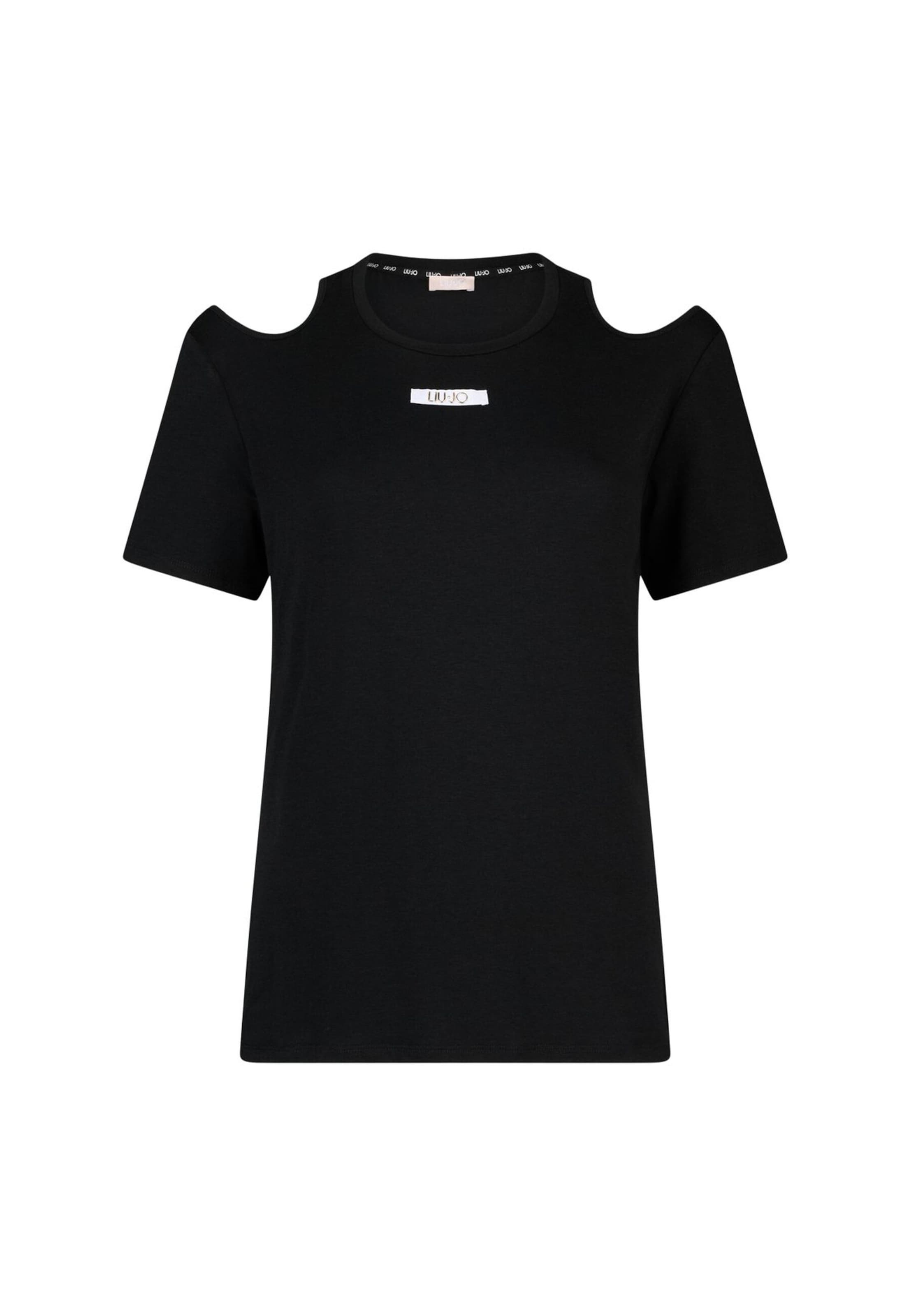 Tricou de la Liu Jo pe negru: față