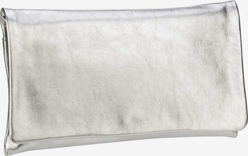 ABRO Clutch 'Mimosa' in Silver: front