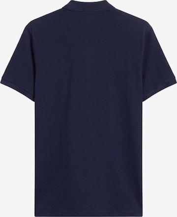 T-Shirt 'Zip Polo Shirt' LTB Jeans en bleu : devant