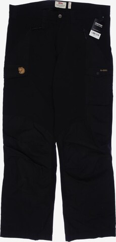 Fjällräven Pants in 38 in Black: front