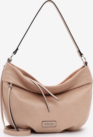 Emily & Noah Schoudertas in Beige: voorkant