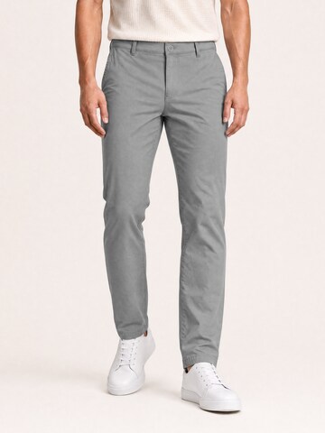 yazubi Slim fit Chino Pants 'Kyle' in Grey