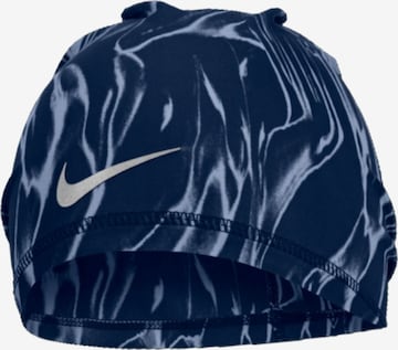 NIKE Mütze 'Nike Peak Dri-FIT Uncuffed Beanie' in Blau: Vorderseite