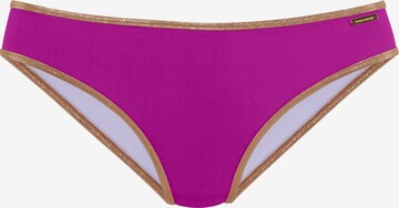 Pantaloncini per bikini 'Milano' di BRUNO BANANI in lilla: frontale