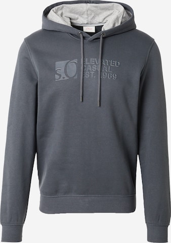 s.Oliver Sweatshirt in Grau: Vorderseite