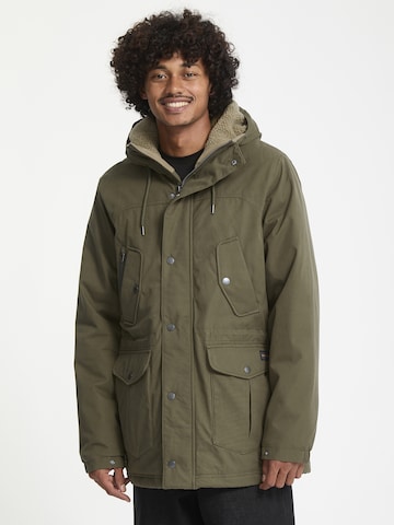 Volcom - Parka de inverno 'Starget' em verde: frente