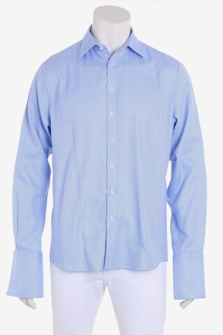 Thomas Pink Button Up Shirt in L in Blue: front