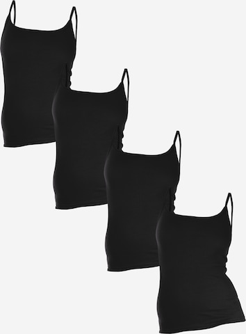 celodoro Undershirt 'Exclusive' in Black: front