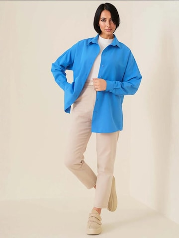 Bigdart - Blusa 'Hemden' em azul