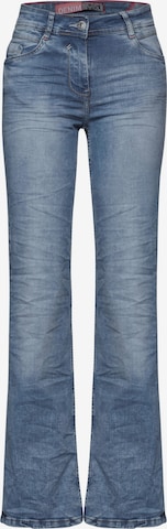 CECIL Boot cut Jeans in Blue: front