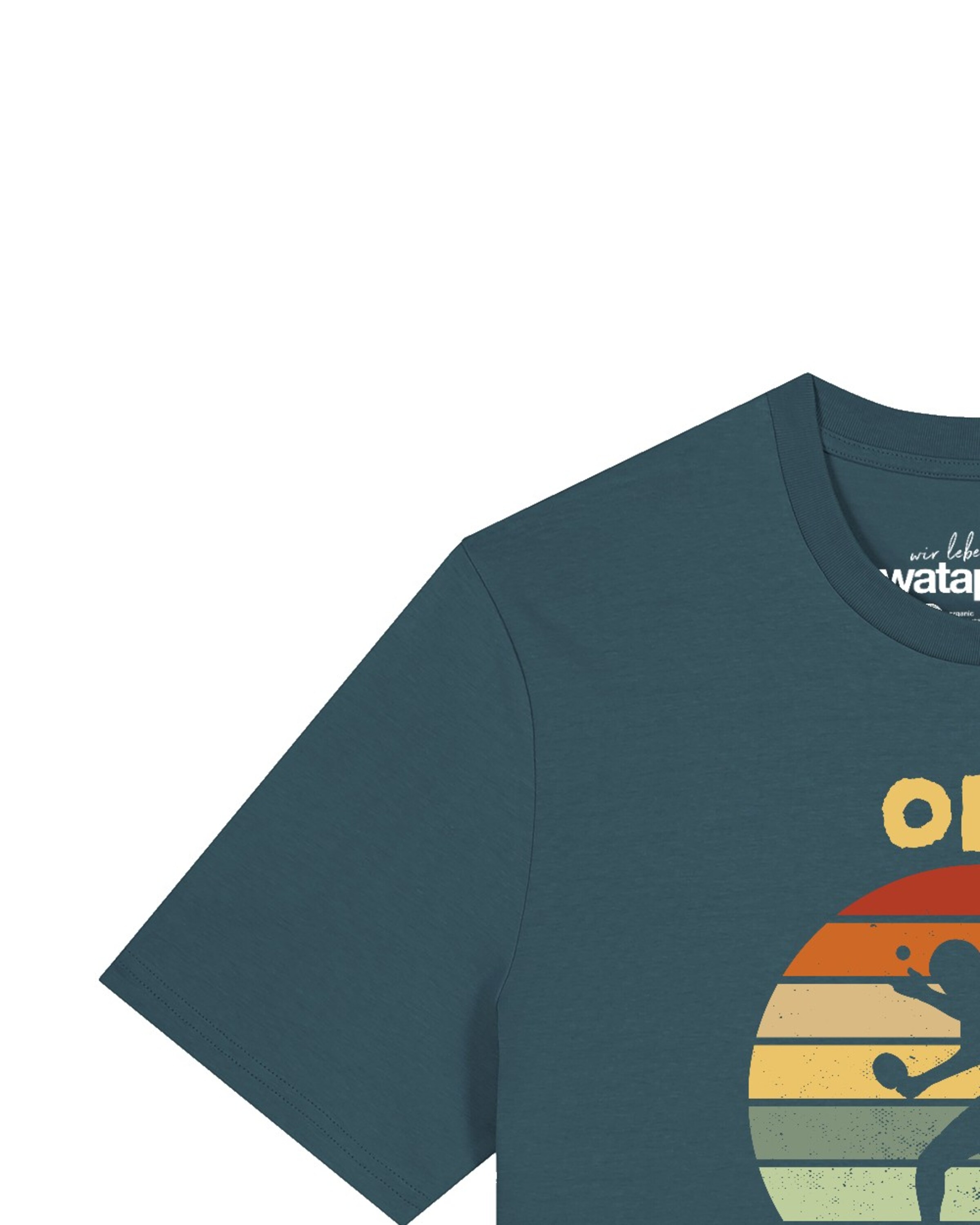 T-Shirt 'Old Schmetterhand' Watapparel en vert