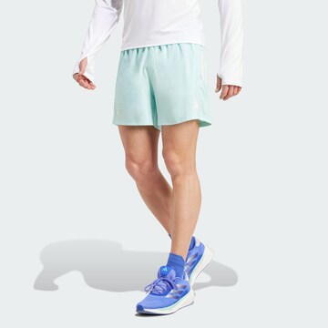 ADIDAS PERFORMANCE Szabványos Sportnadrágok 'Own The Run' - zöld: elől