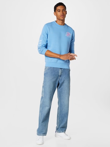 LEVI'S ® Bluzka sportowa 'Graphic Crew' w kolorze niebieski