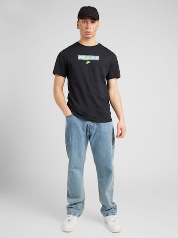Nike Sportswear - Camisa 'SPRING BREAK' em preto