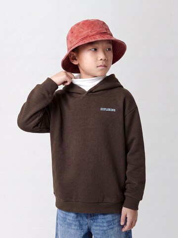 NAME IT - Sudadera en marrón: frente