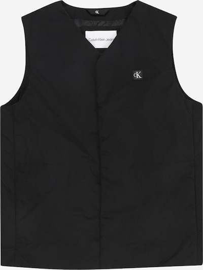 Calvin Klein Jeans Prsluk u crna / bijela, Pregled proizvoda