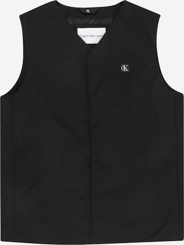 Calvin Klein Jeans Vest in Black: front