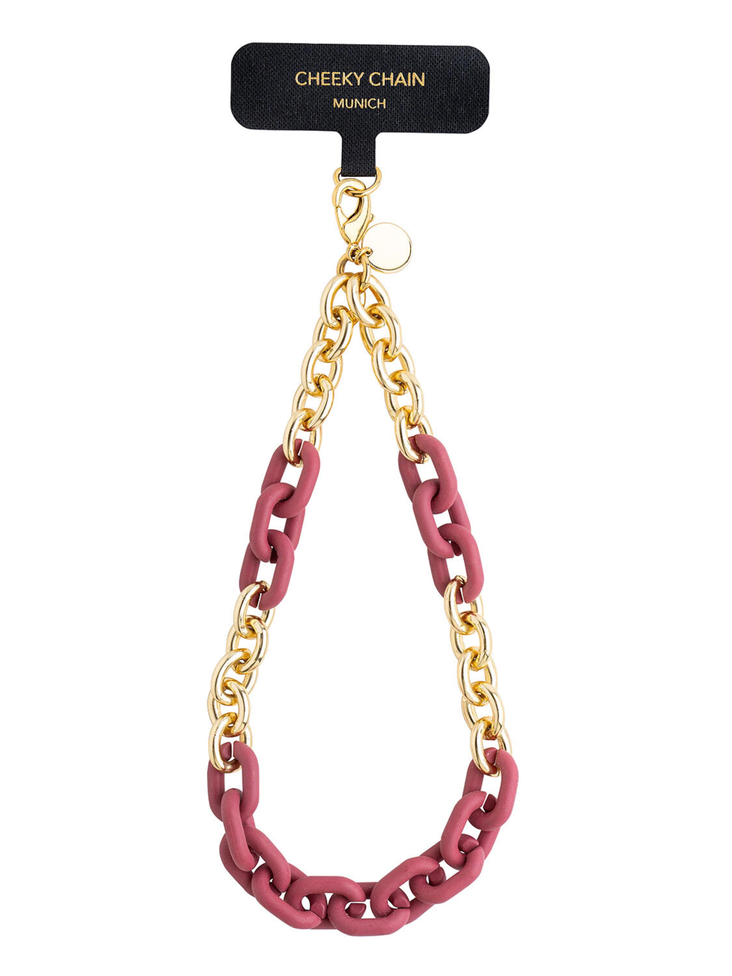 Protection pour Smartphone 'Lio' Cheeky Chain Munich en violet : devant