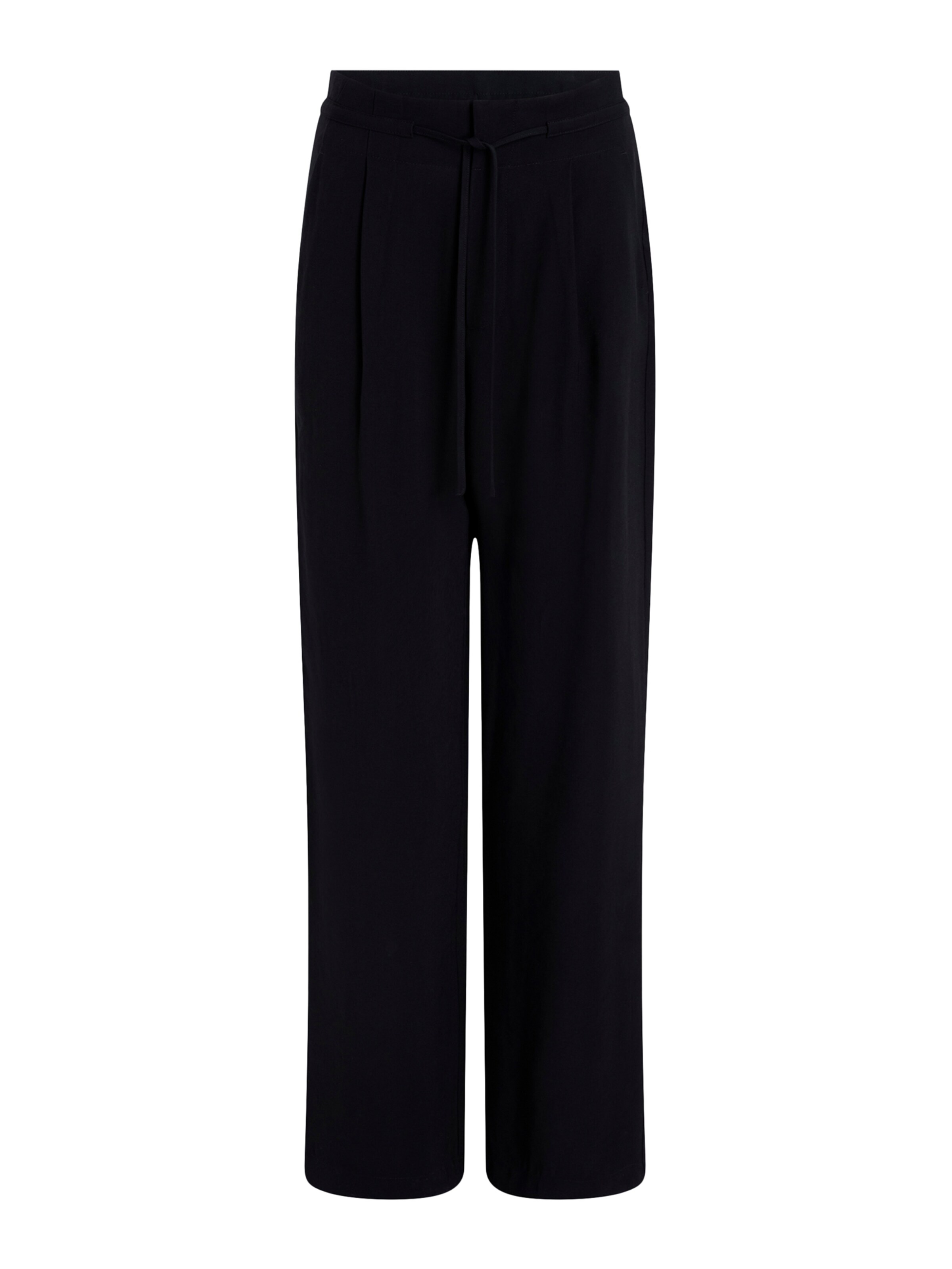 Loosefit Pantalon à pince Calvin Klein Jeans en noir : devant