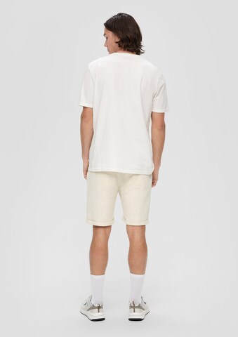 QS Regular Shorts in Beige